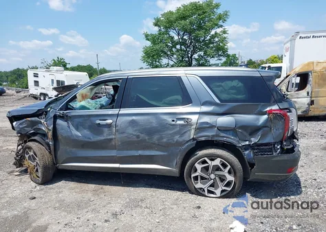 2021 Hyundai Palisade Calligraphy из США, поврежденный, VIN KM8R7DHE1MU261707